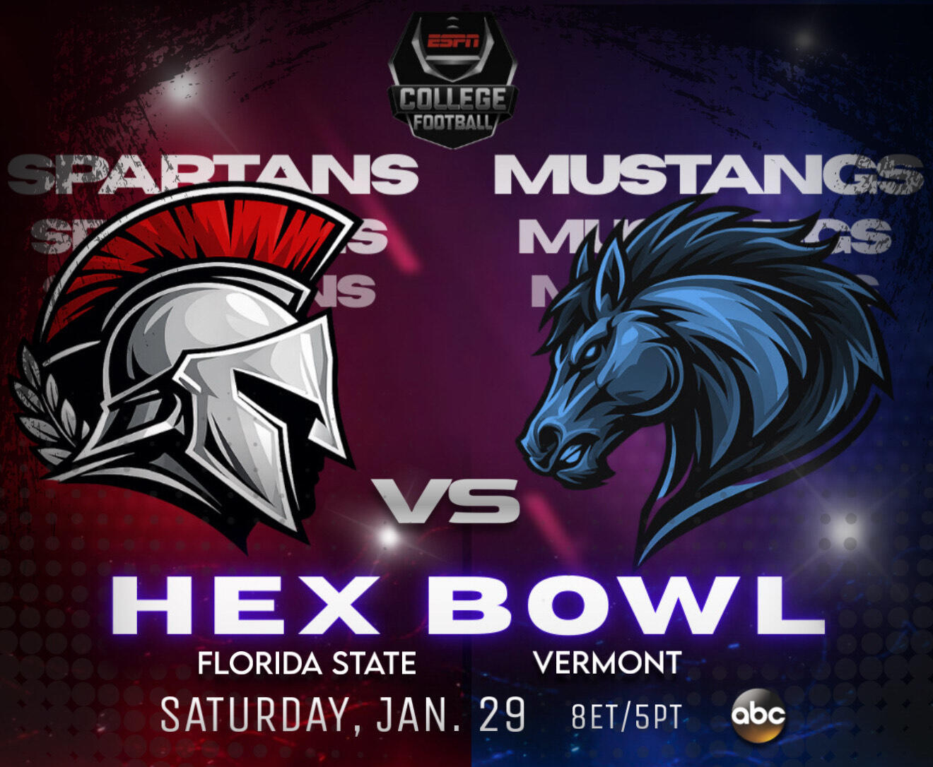 FLORIDA STATE SPARTANS DOMINAtes Vermont mustangs!